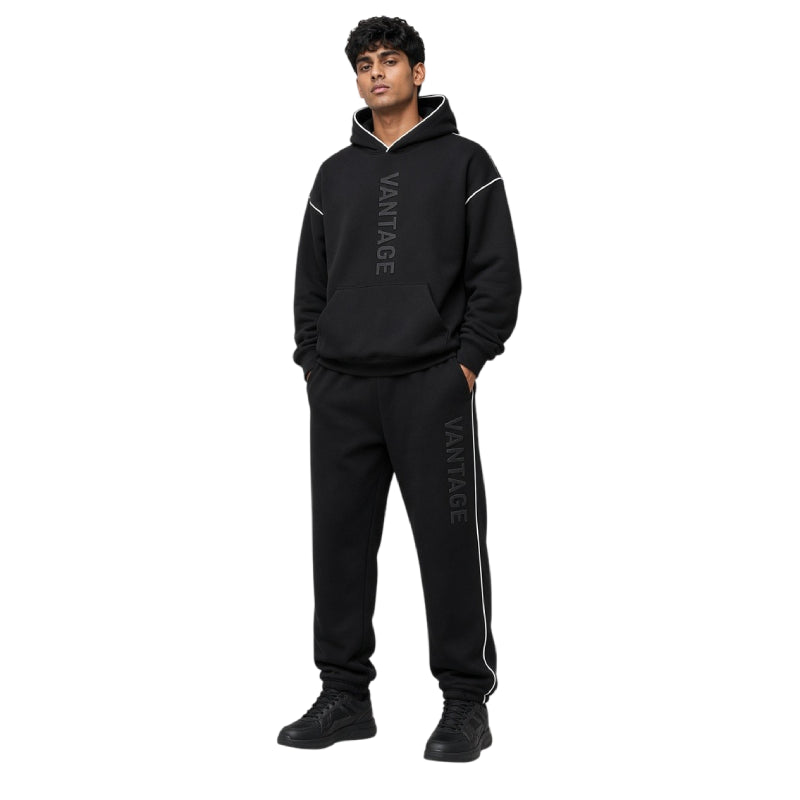Vantage Black Essential Hoodie Secondary image