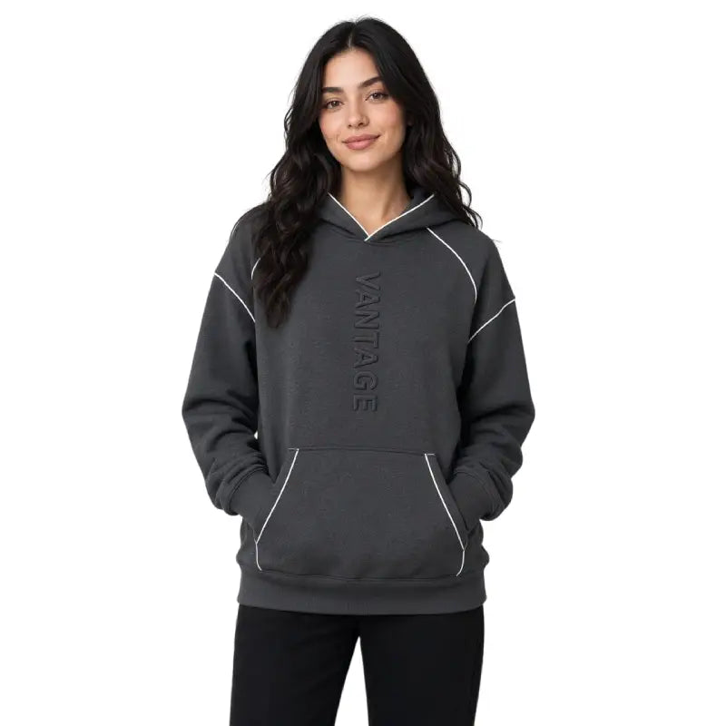 Vantage Grey Essential Hoodie Secondary image