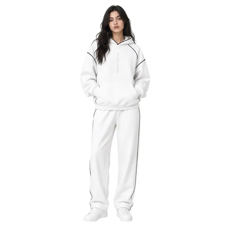 Vantage White Essential Hoodie Secondary image